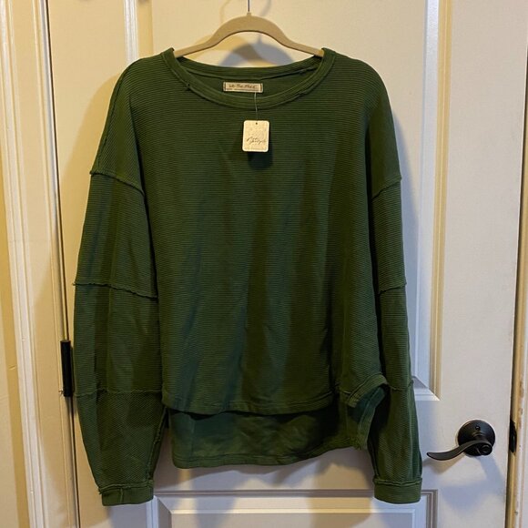 We The Free Tops - NWT Free People Oversized Shirt